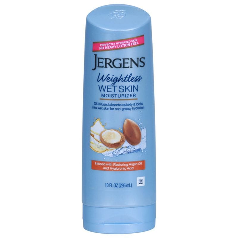 Jergens Moisturizer Weightless Wet Skin Wegmans 