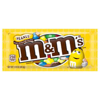 M&Ms Tote Shopping Bag Peanut Chocolate Sweets Yellow Shopper