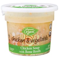 Wegmans Organic Chicken & Vegetable Chicken Soup with Bone Broth