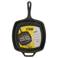 Lodge ® Cast Iron Grill Pan  Cast iron grill pan, Specialty